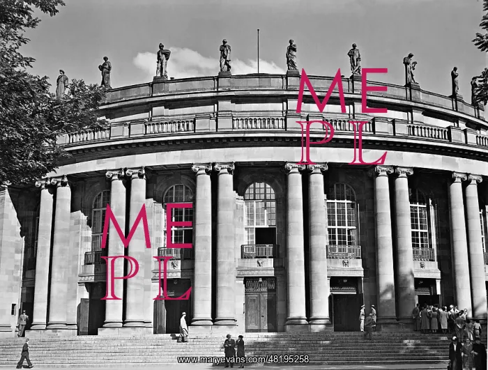 : Hoftheater in Stuttgart, 1939 : Hoftheater in Stuttgart, 1939