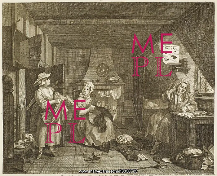 : HOGARTH DISTRESSED POET : HOGARTH DISTRESSED POET