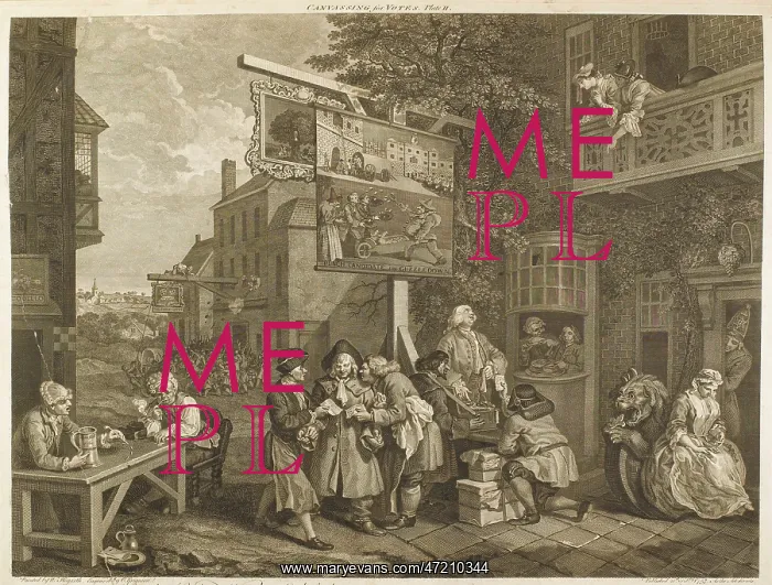 : HOGARTH / ELECTION / B / W / (2) : HOGARTH / ELECTION / B / W / (2)