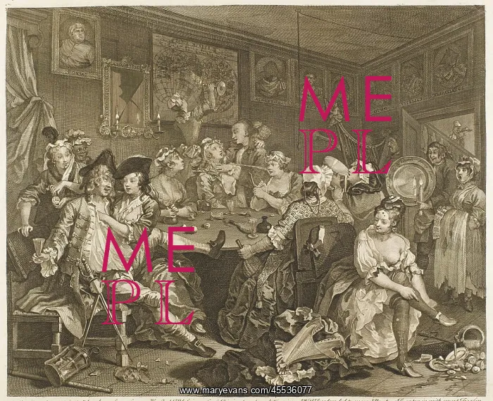 : Hogarth - Rake's Progress : Hogarth - Rake's Progress