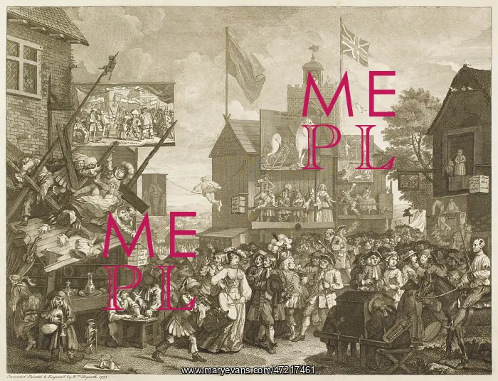 : HOGARTH SOUTHWARK FAIR : HOGARTH SOUTHWARK FAIR