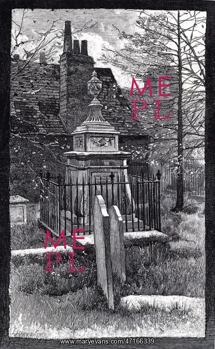 : HOGARTH'S TOMB CHISWICK : HOGARTH'S TOMB CHISWICK