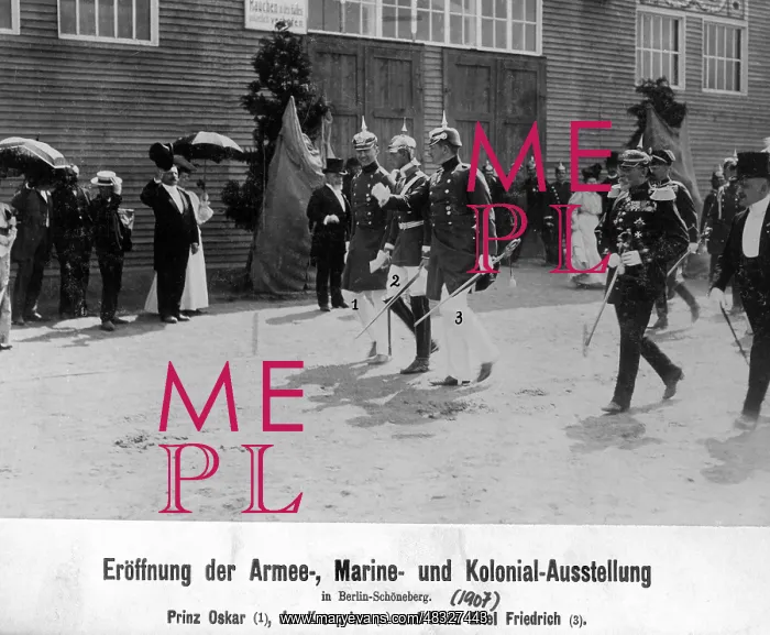: Hohenzollern princes in Berlin, 1907 : Hohenzollern princes in Berlin, 1907