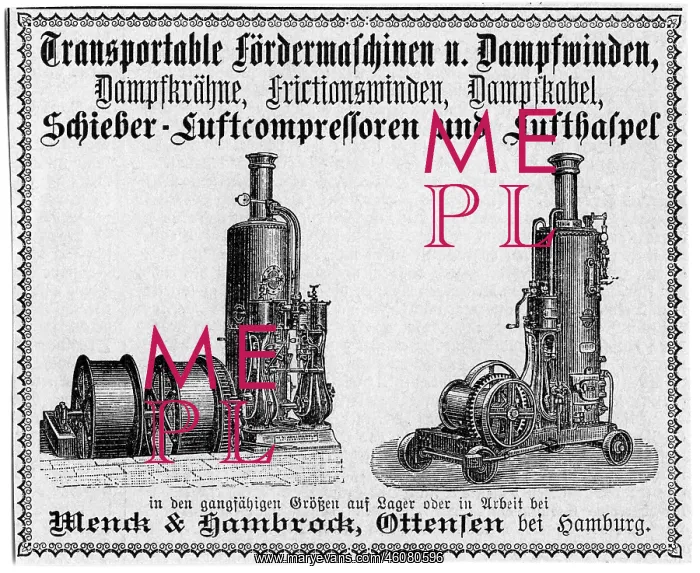: Hoist and steam winch advert : Hoist and steam winch advert