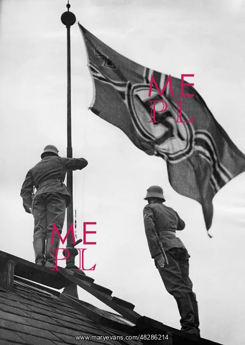 : Hoisting of the flag, 1936 : Hoisting of the flag, 1936