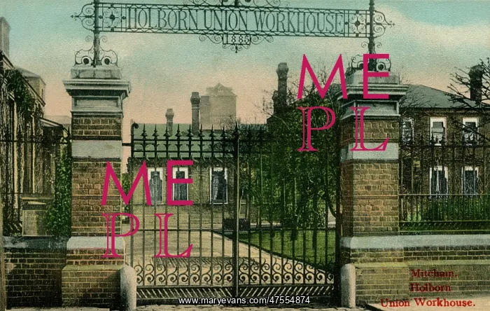 : Holborn Union Workhouse, Mitcham : Holborn Union Workhouse, Mitcham