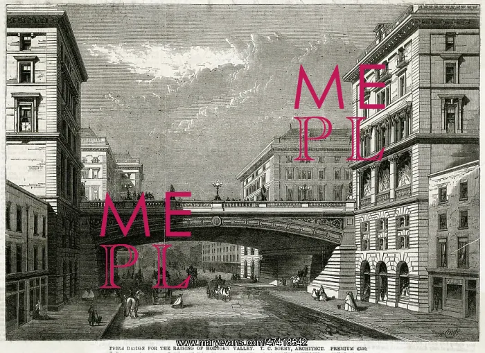 : Holborn Valley Viaduct 1864 : Holborn Valley Viaduct 1864