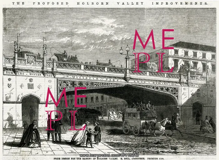  : Holborn Viaduct 1864