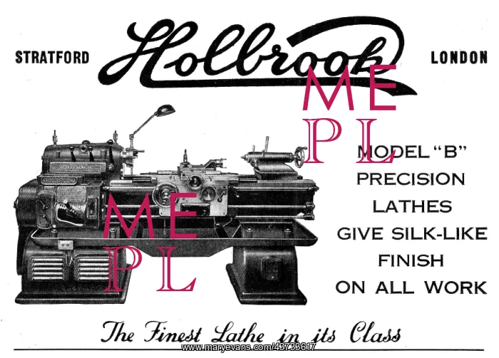  : Holbrook Lathes