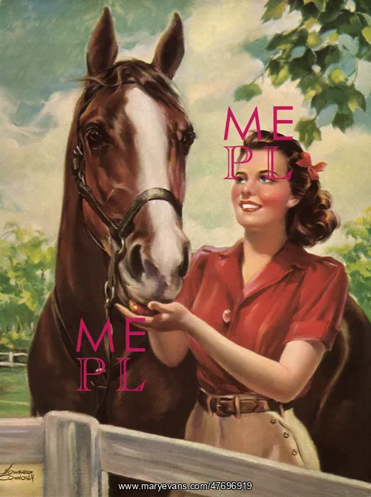 : Holding Horse's Reins : Holding Horse's Reins