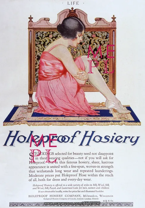 : HOLEPROOF HOSIERY 1924 : HOLEPROOF HOSIERY 1924