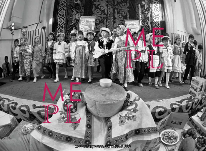 : Holiday at Kirghiz school, 1988 : Holiday at Kirghiz school, 1988
