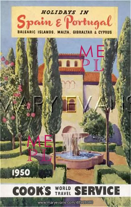 : Holidays in Spain and Portugal, 1950 : Holidays in Spain and Portugal, 1950