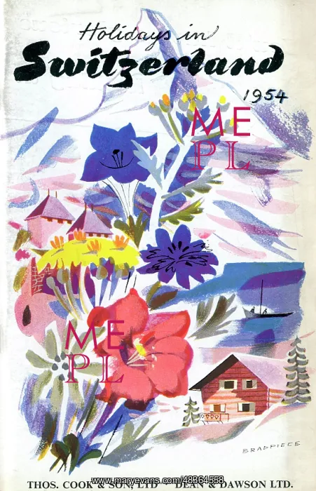 : Holidays in Switzerland, 1954 : Holidays in Switzerland, 1954