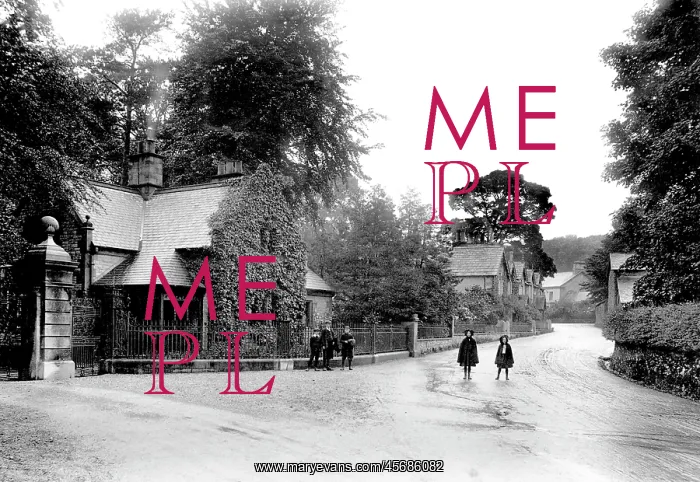  : Holker, the Village 1912