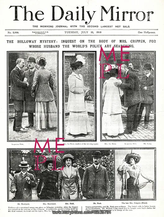  : The Holloway Inquest into the murder of Mrs Crippen