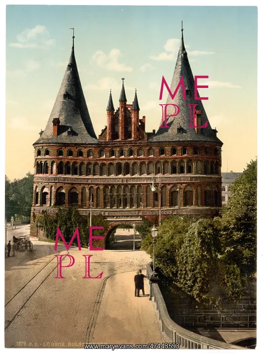 : Holstengate, Lubeck, Germany : Holstengate, Lubeck, Germany