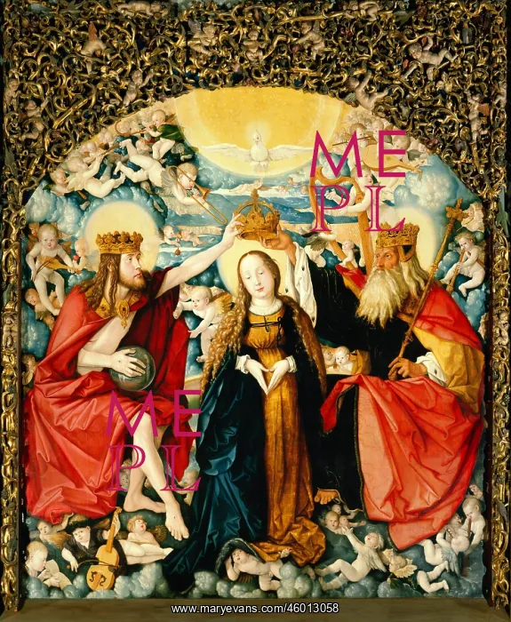 : The holy familiy with Elizabeth and John : The holy familiy with Elizabeth and John