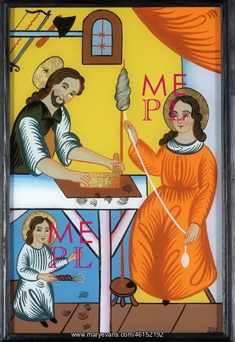 : Holy Familiy working : Holy Familiy working