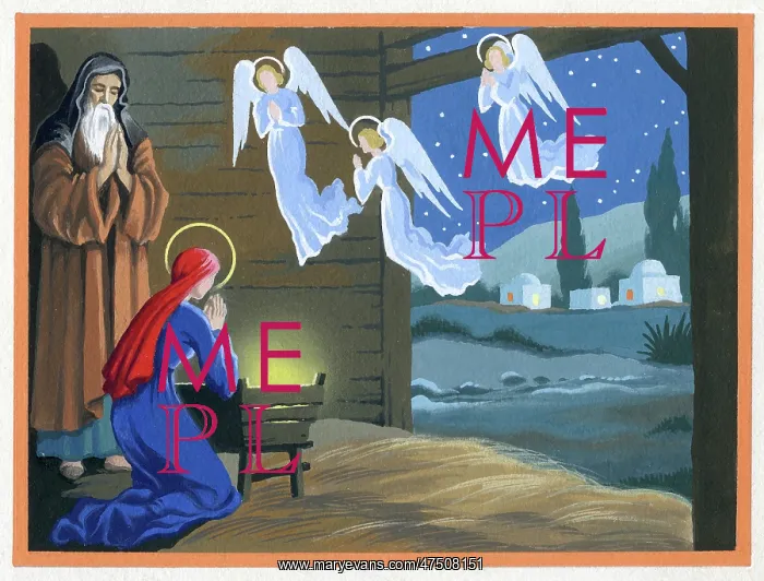  : The Holy Family with Angels