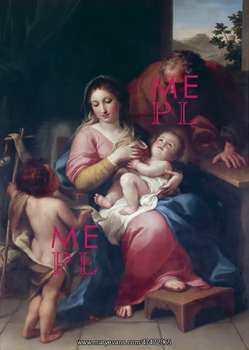 : The Holy Family with the Infant Saint John : The Holy Family with the Infant Saint John