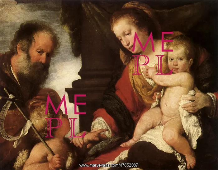  : The Holy Family with John the Baptist