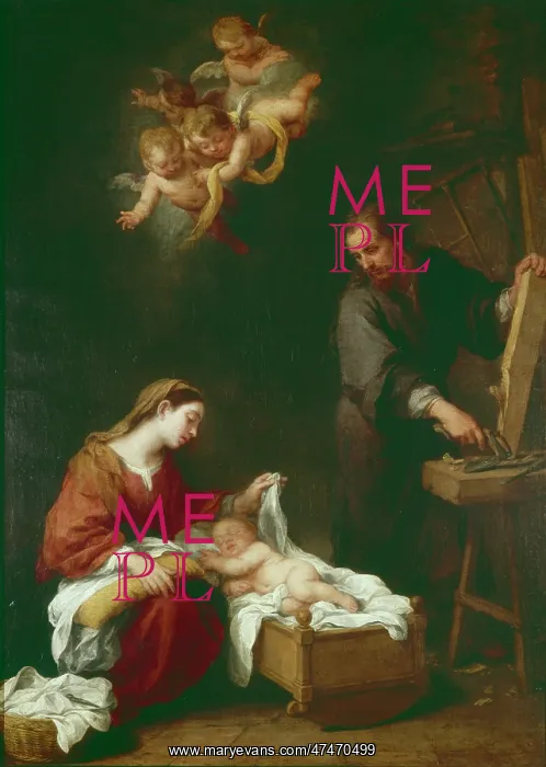 : The Holy Family, by Murillo : The Holy Family, by Murillo