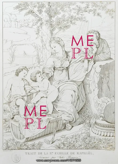  : The Holy Family, after Raphael