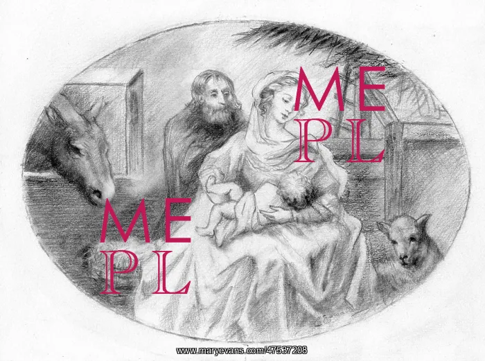  : Holy Family in Stable