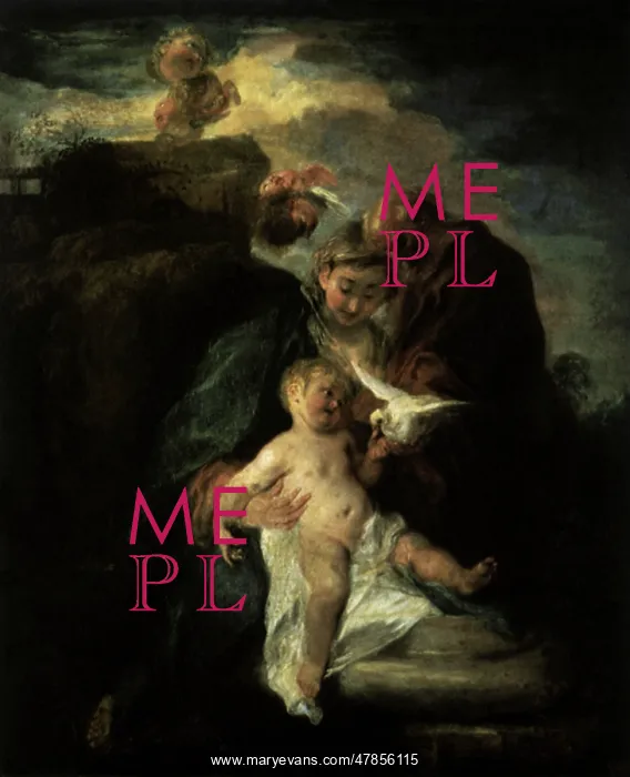 : Holy Family, by Watteau : Holy Family, by Watteau