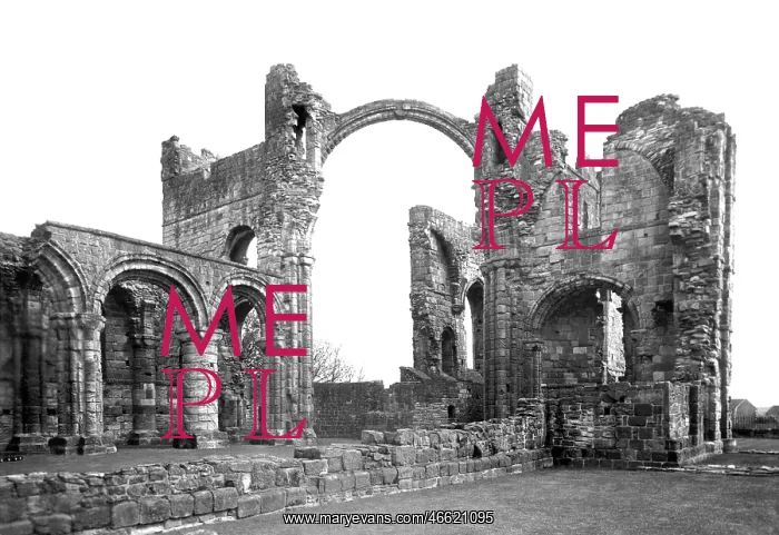 : Holy Island, the Lindisfarne Priory c1940