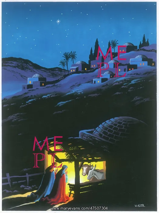: Holy Stable at Night : Holy Stable at Night