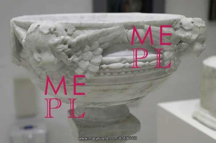 : Holy water stoup. Attributed to Antonello Gagini : Holy water stoup. Attributed to Antonello Gagini