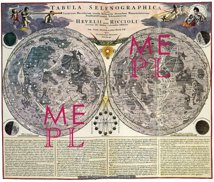  : Homann's Moon Map