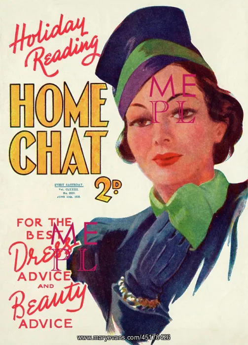 : Home Chat magazine cover : Home Chat magazine cover