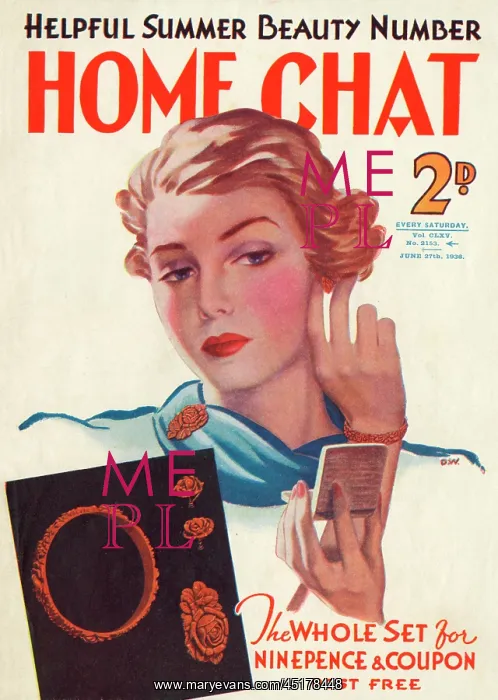 : Home Chat magazine cover : Home Chat magazine cover