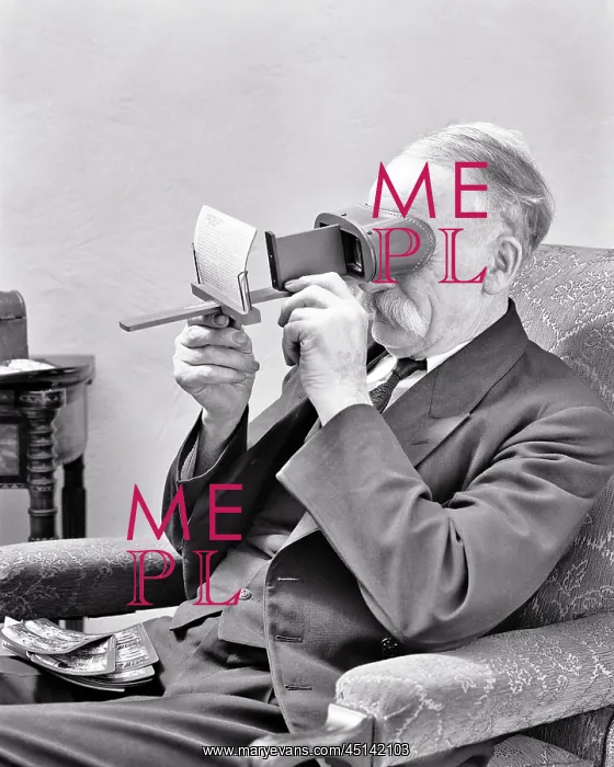 : Home Entertainment Elderly Gentleman Sitting in : Home Entertainment Elderly Gentleman Sitting in