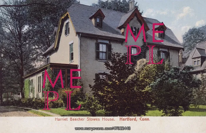 : Home of Harriet Beecher Stowe, Hartford, Connecticut, USA : Home of Harriet Beecher Stowe, Hartford, Connecticut, USA
