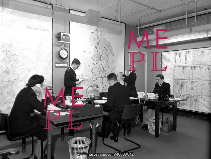 : Home Office NFS Coordination Control Room, WW2 : Home Office NFS Coordination Control Room, WW2