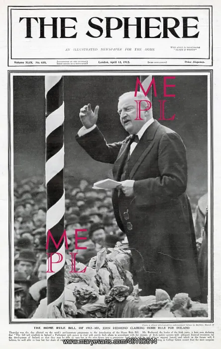 : Home Rule Bill of 1912 : Home Rule Bill of 1912