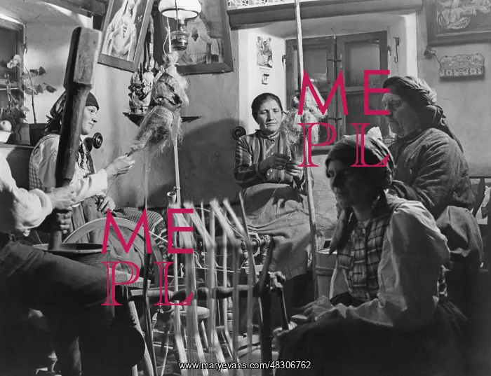 : Home work in Bavaria, 1935 : Home work in Bavaria, 1935