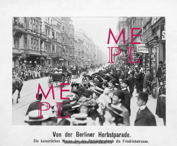 : Homecoming of the Berlin Autumn Parade, 1908 : Homecoming of the Berlin Autumn Parade, 1908