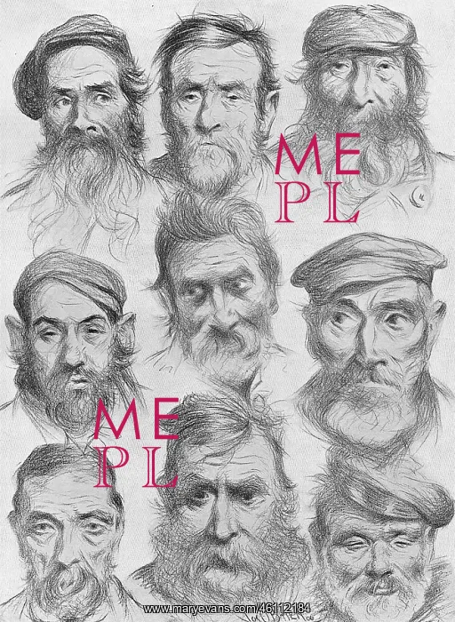 : Homeless men by J O'Brien : Homeless men by J O'Brien