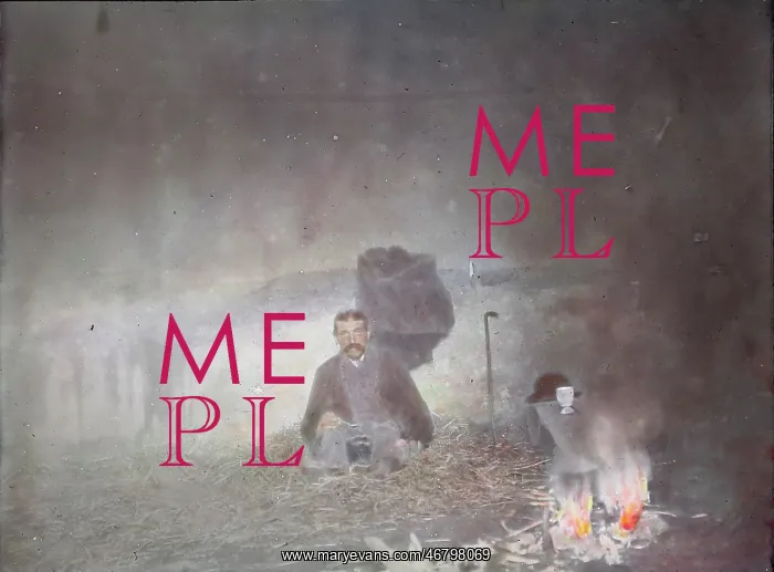 : Homeless person in a shaft : Homeless person in a shaft