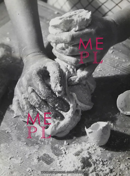 : Homemade cookies: Kneading hands with : Homemade cookies: Kneading hands with