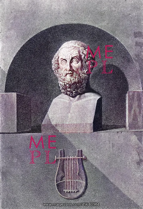  : HOMER Blind Greek poet