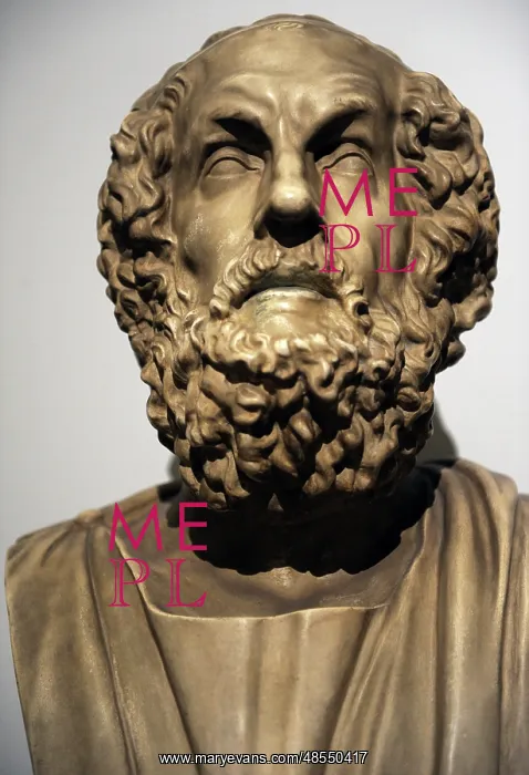 : Homer. Bust : Homer. Bust