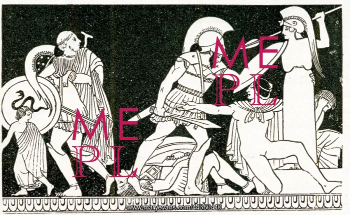  : Homers Illiad - the Flight of Aeneas