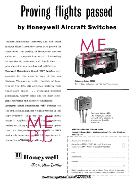 : Honeywell Electrical Equipment : Honeywell Electrical Equipment