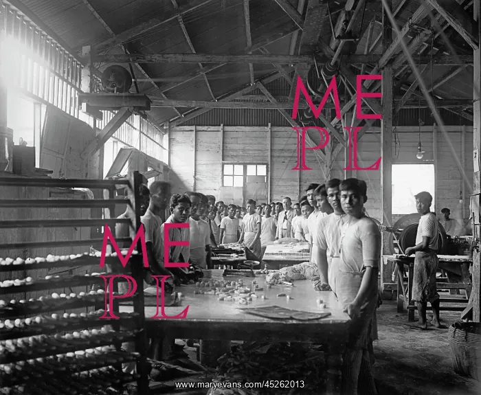 : Hong Kong - Factory Workers around 1912 : Hong Kong - Factory Workers around 1912